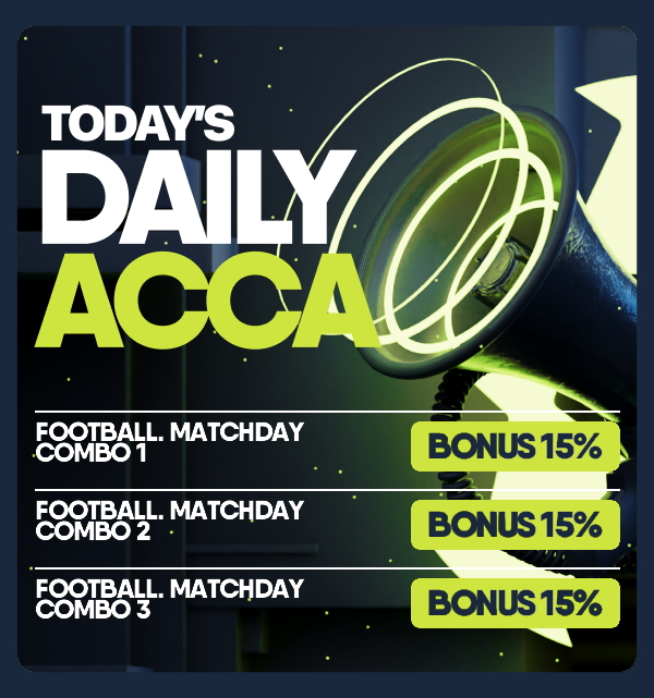 Daily ACCA bonus 15%